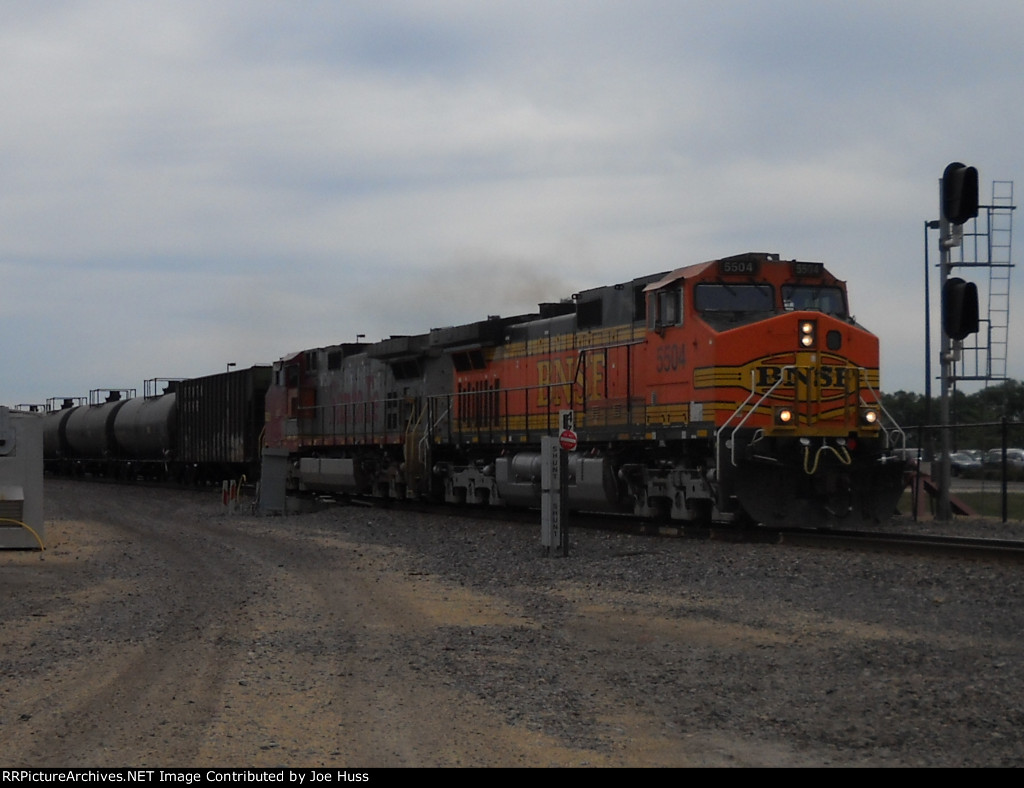 BNSF 5504 West